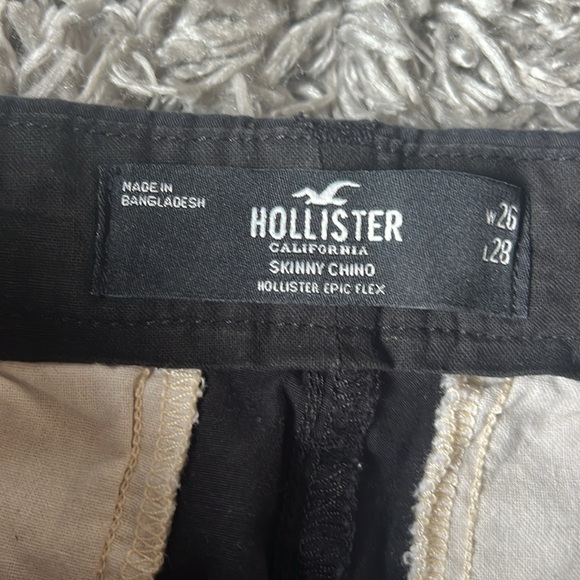 Hollister black casual size 26x28 - Picture 3 of 5
